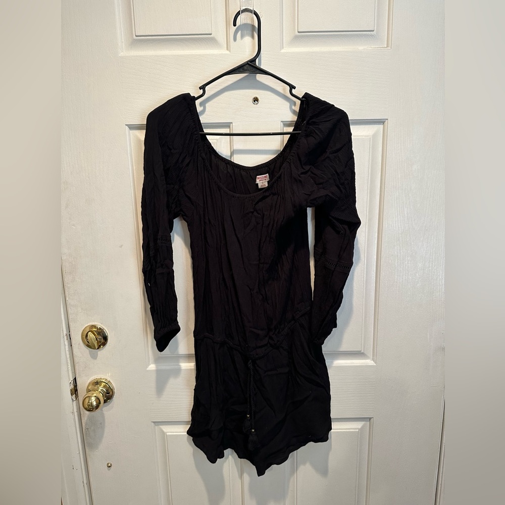 Mossimo black romper